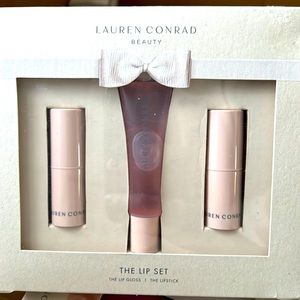 LC makeup lip set lip gloss and lipstick